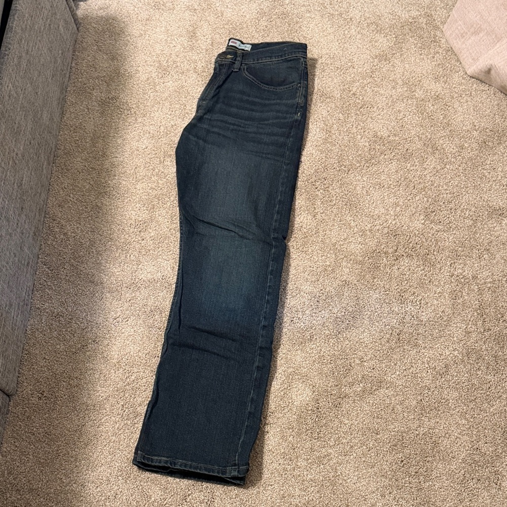 Wrangler Men's Dark Blue Straight Jeans 34x34